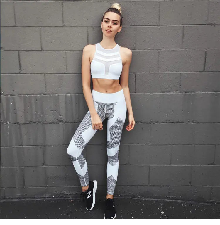 Workout Tank Top and Sports Bra for Running